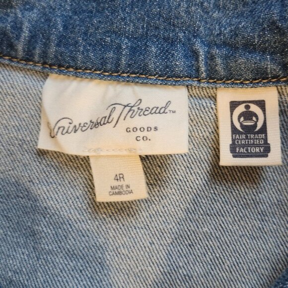 Long Sleeve Denim Maxi Dress - Universal Thread - Picture 6 of 6